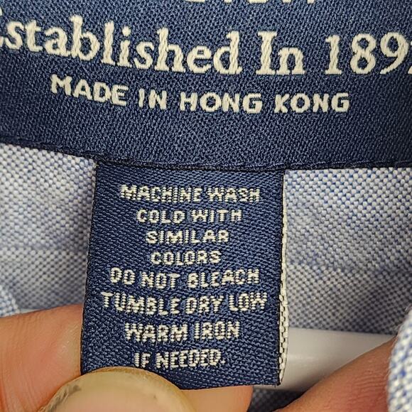 Abercrombie Shirt Boys Medium Button Up Long Sleeve Red Moose Hong Kong - Picture 9 of 10